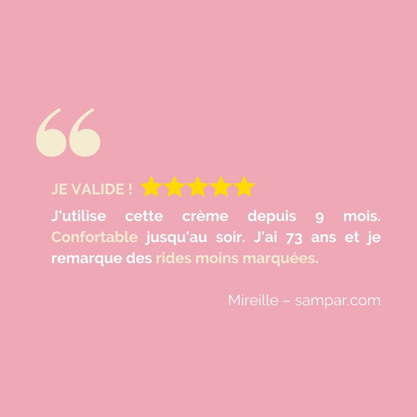 Crème Beauté du Temps