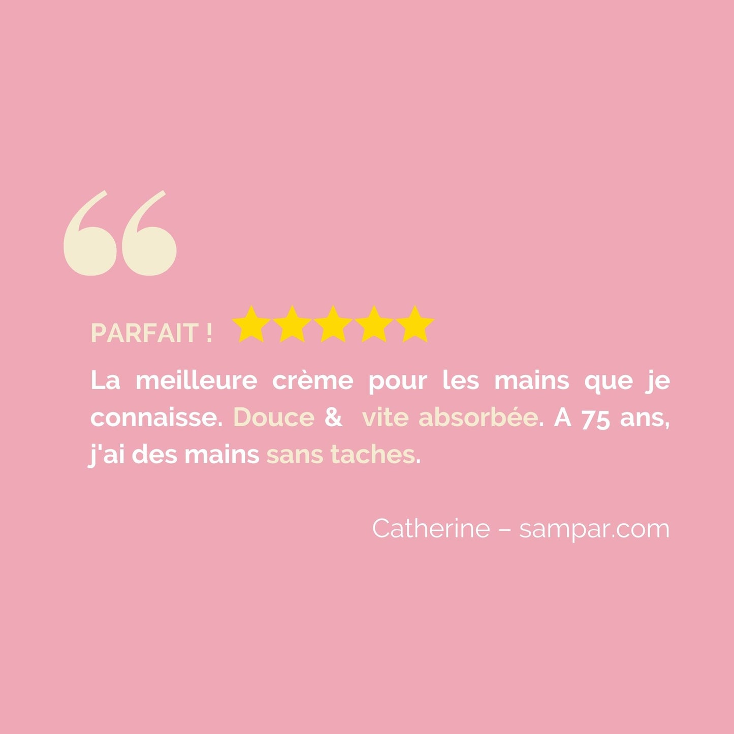 Crème Premières Mains