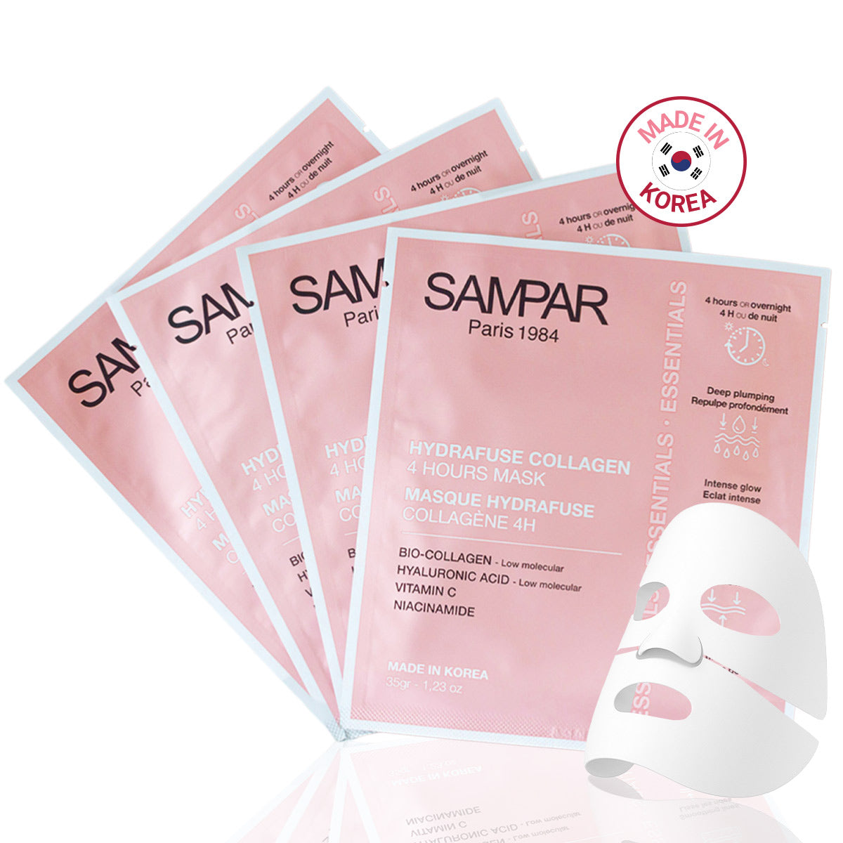 Masque Hydrafuse Collagène 4h Made in Korea