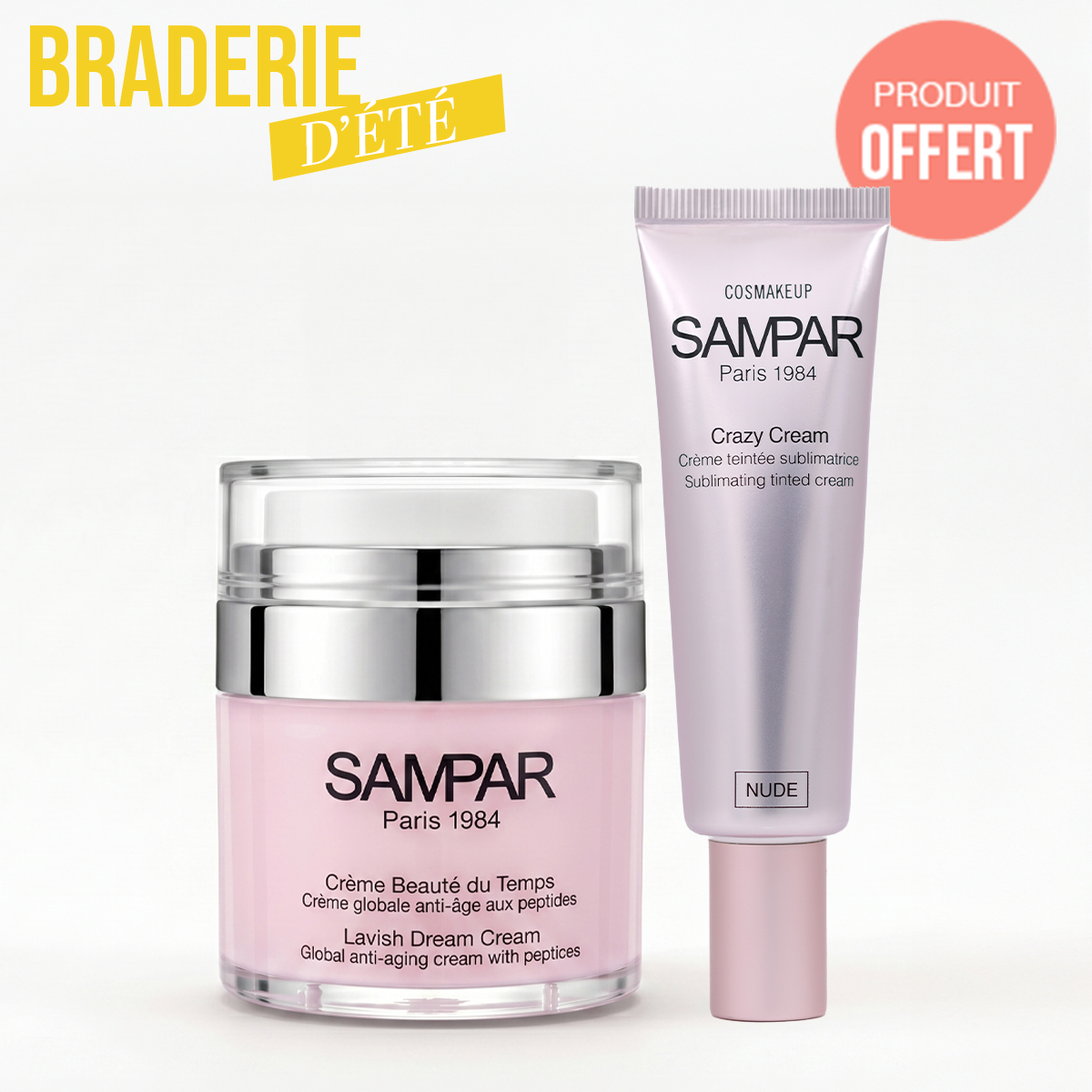 Crème Beauté Du Temps | 1 ACHETÉE = 1 CRAZY CREAM OFFERTE 🎁
